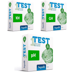Lot tests pH, GH et KH