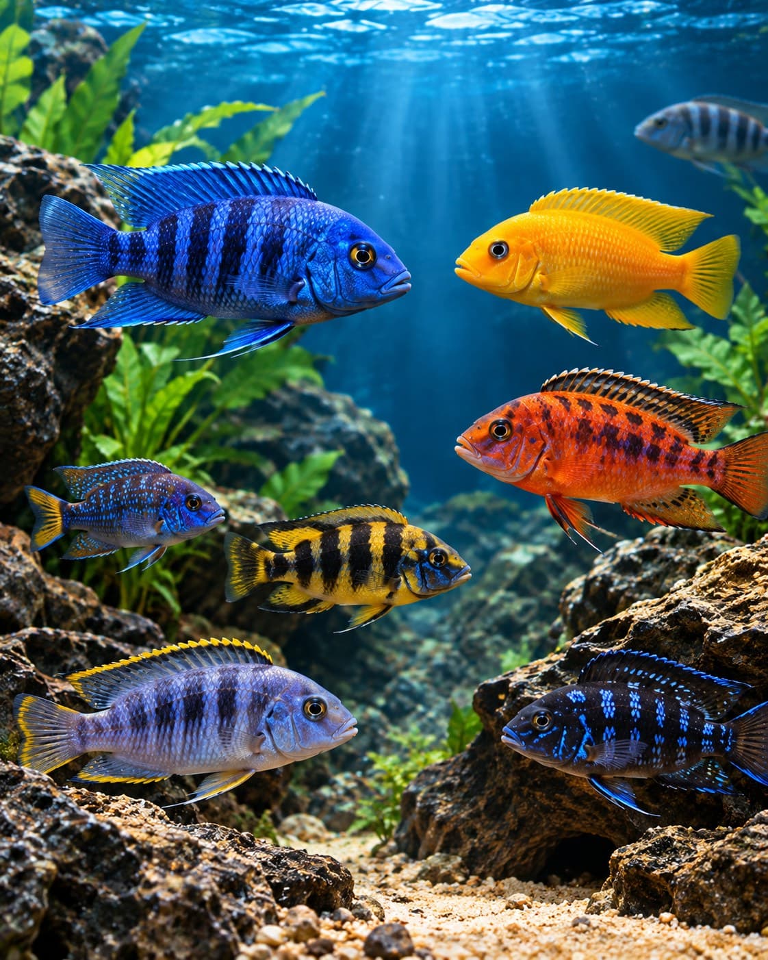 Aquarium à cichlidés Crockpet