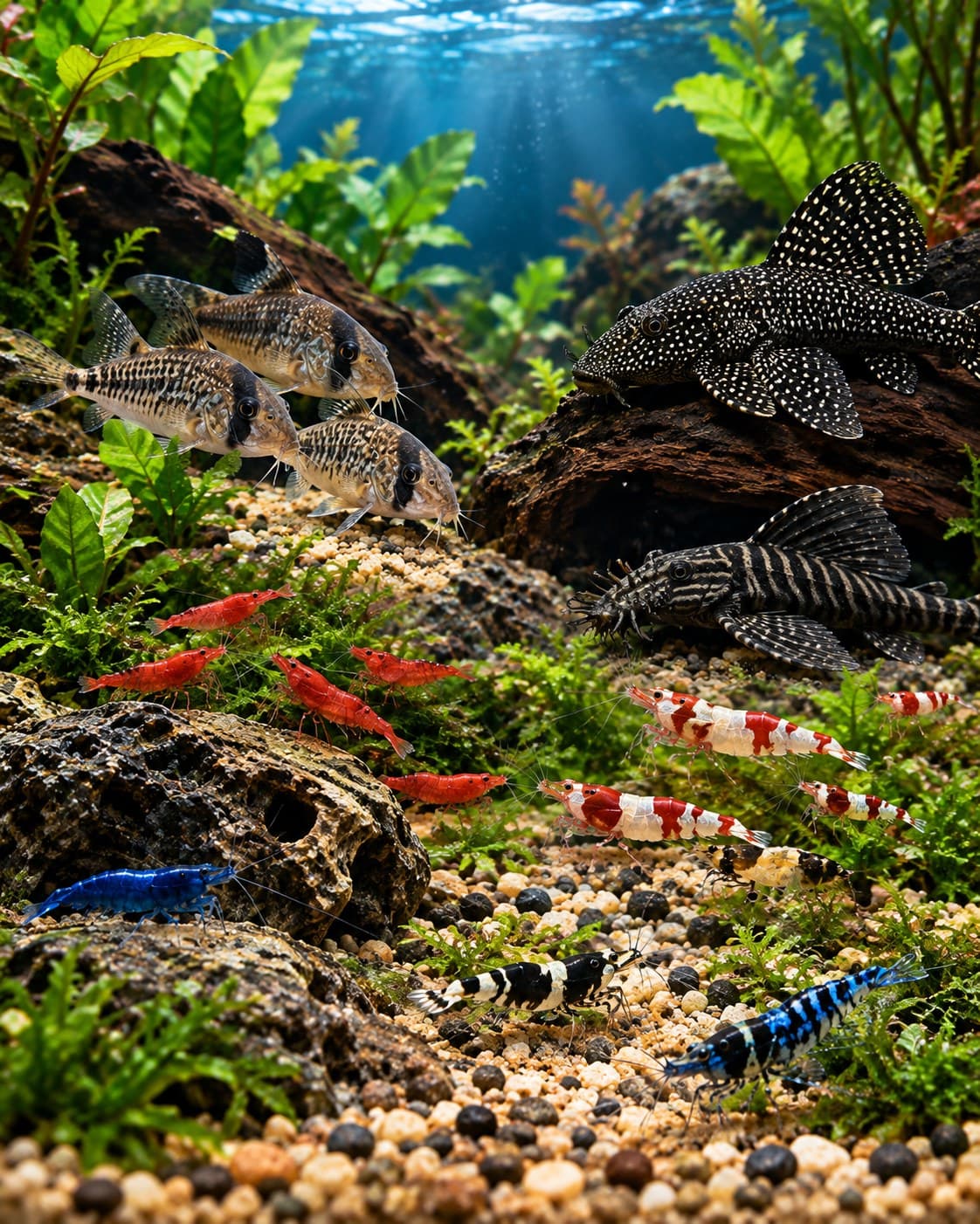 Crevettes d'aquarium Crockpet