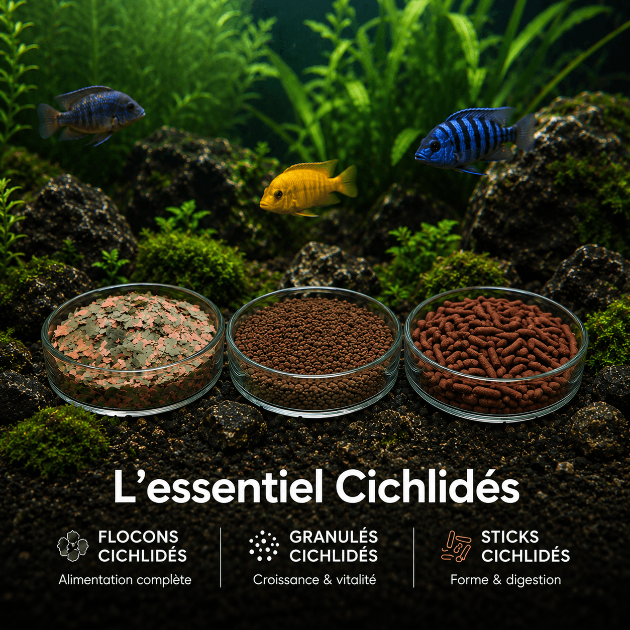 L'essentiel Cichlidés